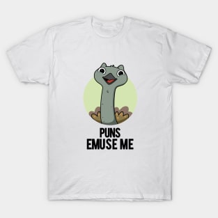 Puns Emuse Me Funny Emu Pun T-Shirt